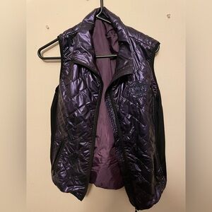 Cowgirl Tuff Women's Purple Quilted Vest